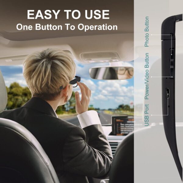 HD Video Glasses: Hands-Free 1080p Recording - Image 7