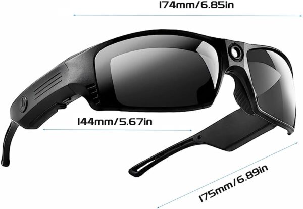 HD1080P Smart Glasses: AI Translation & Bluetooth Music - Image 6