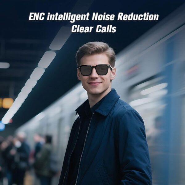 AI Smart Glasses with 1080P Hidden Camera - Bluetooth Recording - Image 8