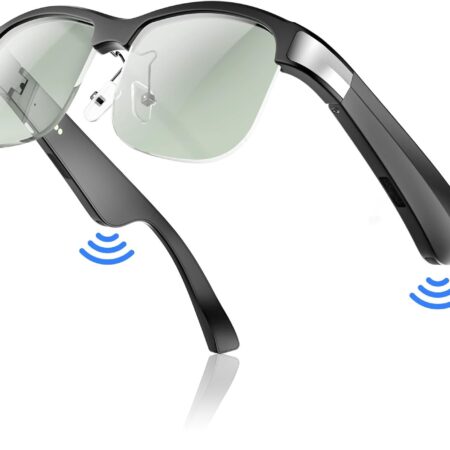 M9 Pro Smart Glasses: Greyish Green Lens, Polarized, Bluetooth
