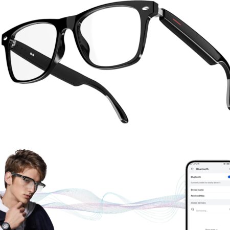 Ai Smart Translation Glasses Simultaneous Interpretation and Black