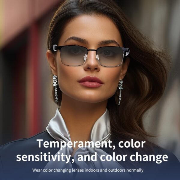 GS03 Photochromic Sunglasses: Blue Light Blocking with Bluetooth - Image 9