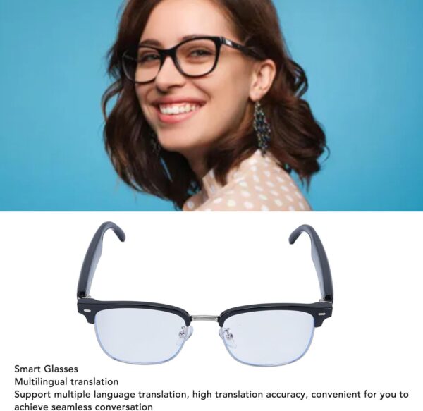 AI Translation Glasses: Wireless, Real-time Multilingual Translation - Image 4