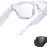 Bluetooth Smart Glasses with Open Ear Speaker & MP3 Player