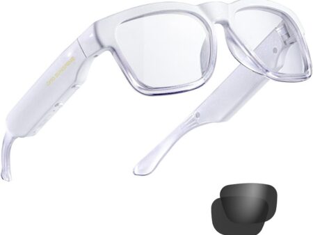 Bluetooth Smart Glasses with Open Ear Speaker & MP3 Player