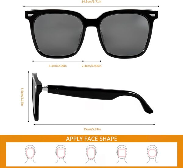Oluote AI Translation Glasses: 110 Languages, Blue Light Protection - Image 6
