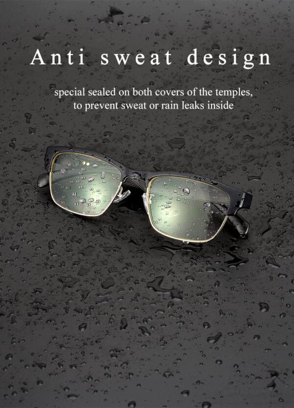 Smart Audio Glasses: Wireless Bluetooth with 9D Sound - Image 4