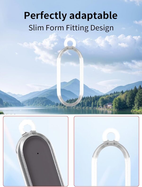 PLAUD NotePin AI Case: TPU Protective Cover with Keychain - Image 4