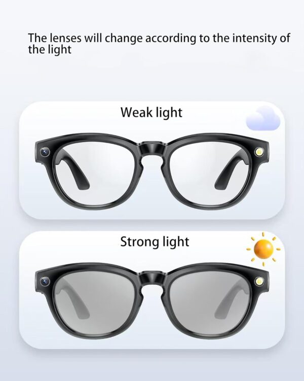 AI Smart Glasses: 4K Video, Real-Time Translation, Bluetooth - Image 4