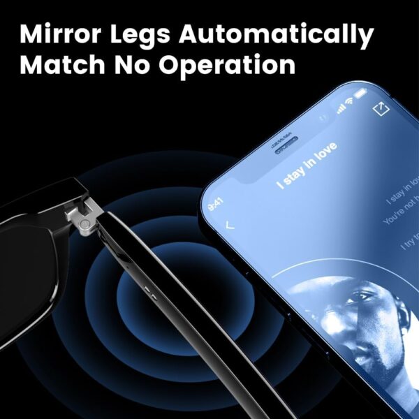 Ai Smart Translation Glasses Simultaneous Interpretation and Black - Image 6