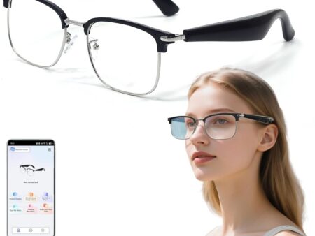 Smart Translation Glasses with AI: Bluetooth, Blue Light Filter