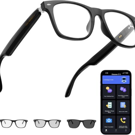 AI Translation Smart Glasses: 164 Languages & Color-Changing Lenses