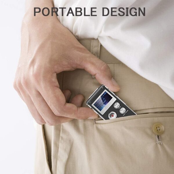 32GB Voice Recorder: Portable Audio Recording Device - Image 3