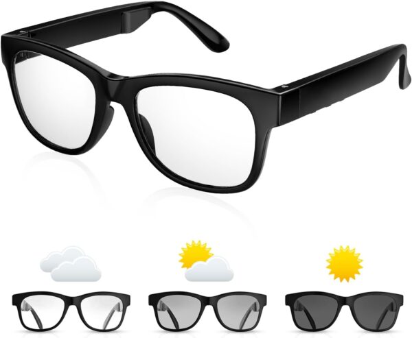 Smart Bone Conduction Glasses: Audio & Eye Protection