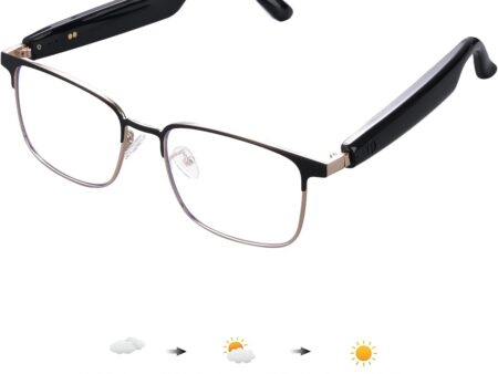 Bluetooth Smart Glasses: Color-Changing, Music, Remote Control