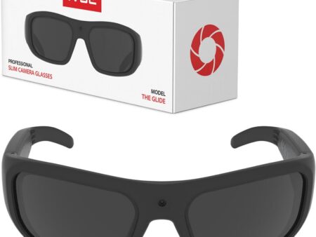 Glide 1080P Camera Glasses: Lightweight HD Video Recording Sunglasses