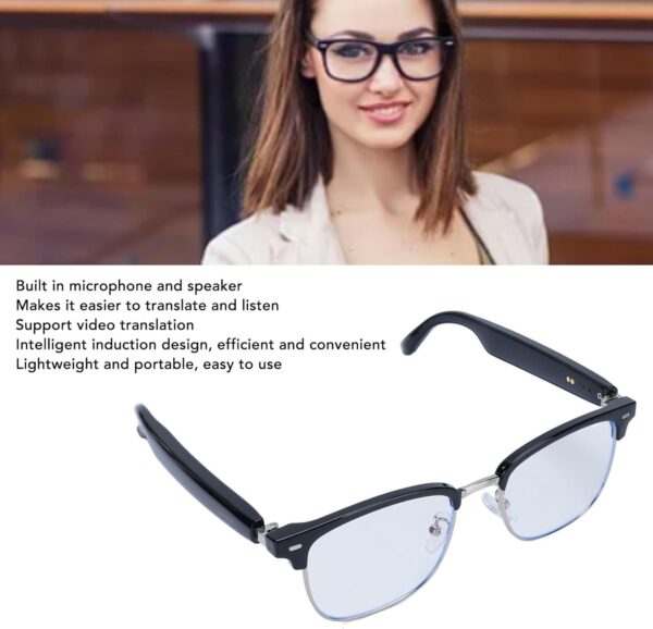 AI Translation Glasses: Wireless, Real-time Multilingual Translation - Image 3