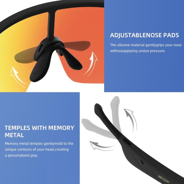 Bluetooth Sunglasses with UV Protection & Open Ear Speakers - Image 5