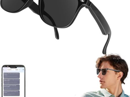 2BB Smart Translation Glasses for Men with Chat GPT