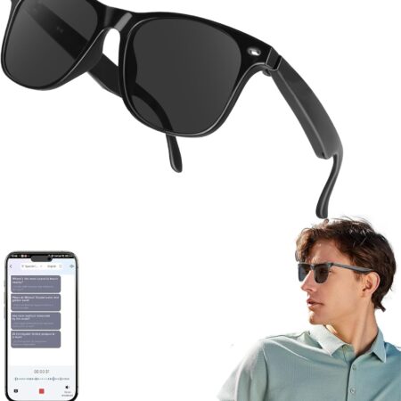 2BB Smart Translation Glasses for Men with Chat GPT