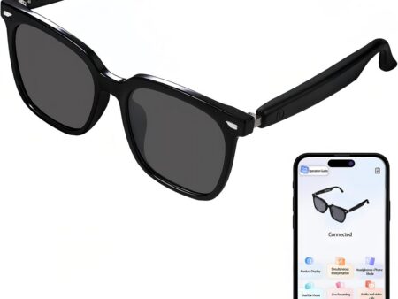 Oluote AI Translation Glasses: 110 Languages, Blue Light Protection