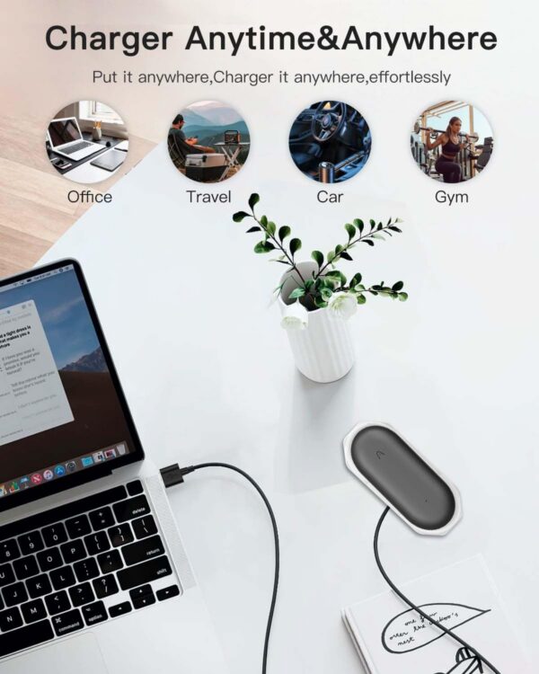 PLAUD NotePin Type C Dock Charger - Fast Magnetic Charging - Image 5
