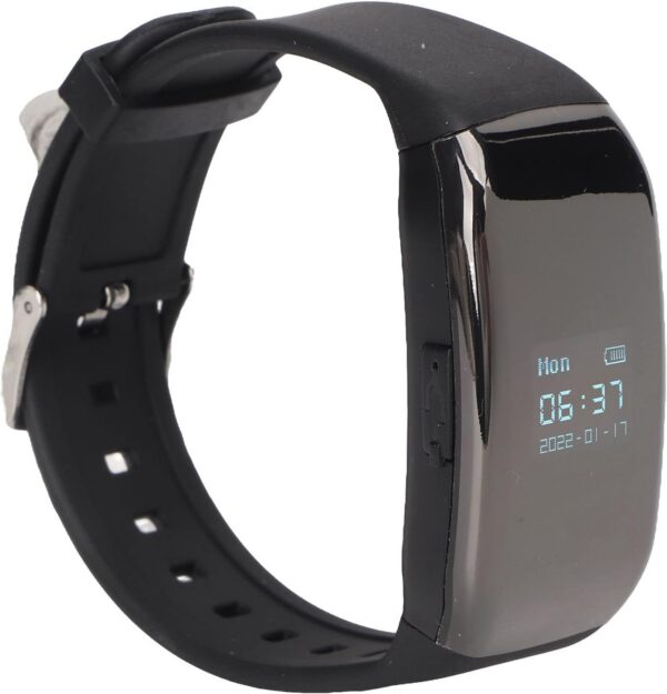 Digital Voice Recorder Watch: 360° Pickup, DSP Noise Reduction