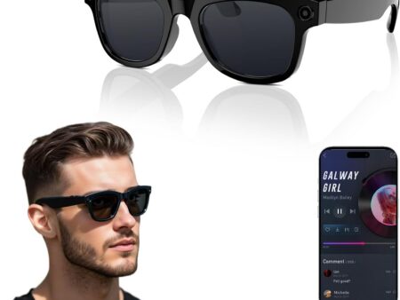 AI Smart Glasses with ChatGPT & 500W Camera: Real-time Translation & Video