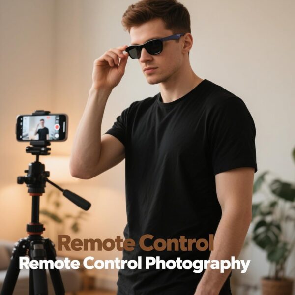 Smart Glasses Bluetooth Sunglasses - Hands-Free Calls & Remote Camera - Image 9