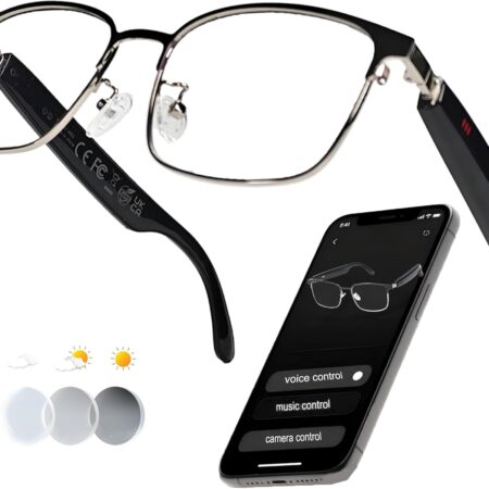 MNVOEQ Smart Translation Glasses: AI, 140+ Languages, Real-Time Translation