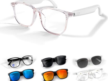 Smart Bluetooth Glasses with UV400 Protection - Stylish Tech Wear