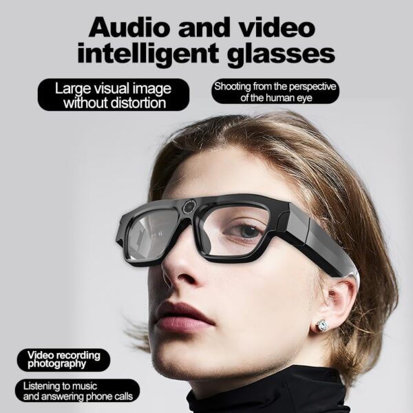 Smart Glasses 4K Camera Sports Video Recording Eyewear - Image 4