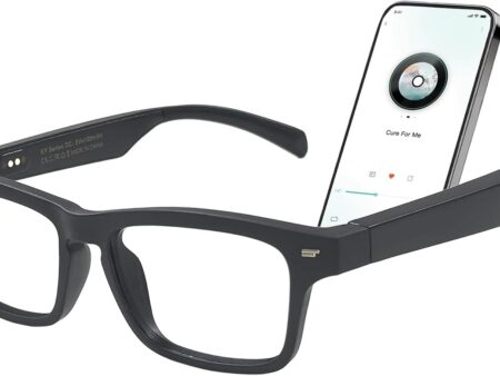 Smart Glasses with Bluetooth 5.3: Blue Light Filtering & Open-Ear Sound