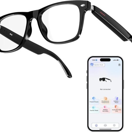 WGP Smart Glasses with AI Translation, Support 110+ Languages