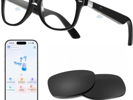 Anpress Smart Glasses: AI Translator with 164 Languages