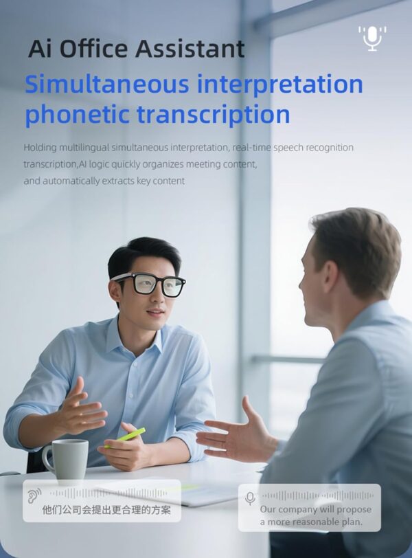 Smart Camera Glasses: Record Video & Audio with Bluetooth - Image 7