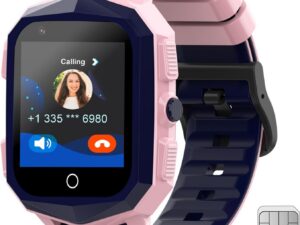 wonlex Kids Smart Watch: GPS, Video Call & SOS Pink