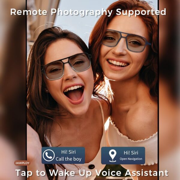 Jawploy Smart Glasses: Bluetooth Audio with Blue Light Protection - Image 5