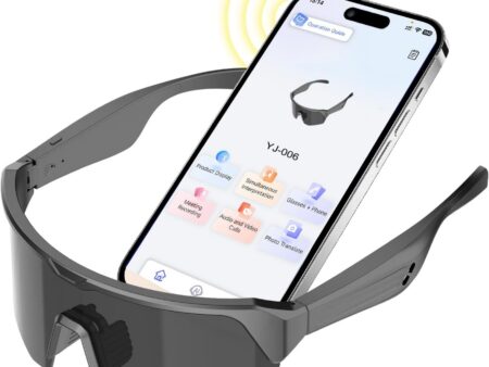 Cycling AI Smart Glasses: Translator, 160+ Languages, Long Battery