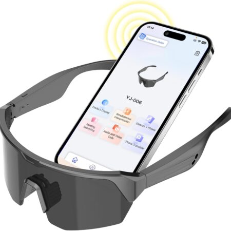 Cycling AI Smart Glasses: Translator, 160+ Languages, Long Battery