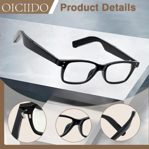 Smart Glasses for Men and Women with Blue Light Filtering Lenses - Image 6