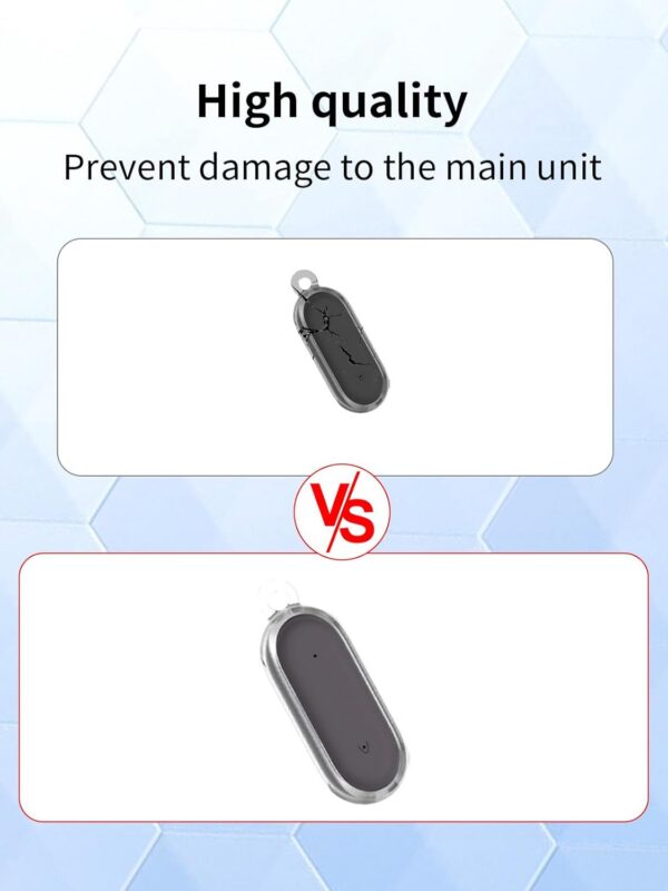 PLAUD NotePin AI Case: TPU Protective Cover with Keychain - Image 3