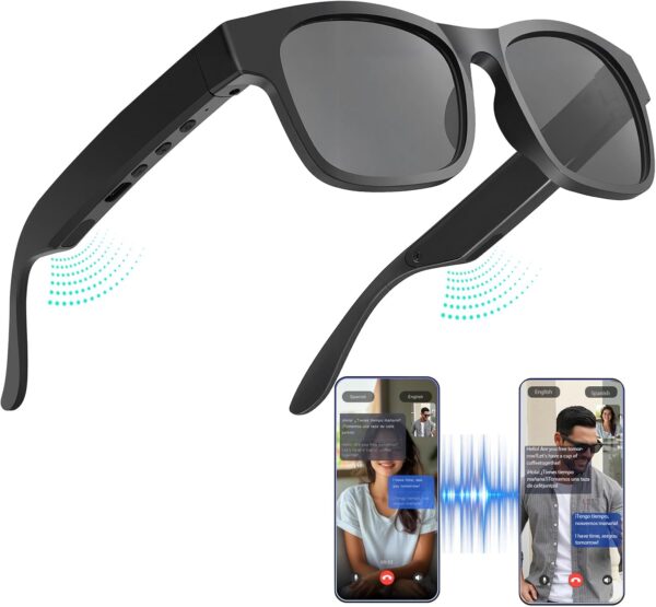 AI Smart Glasses: 115 Languages Translation & Voice Assistant - Image 2