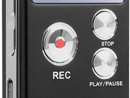 8GB Voice Recorder: HD Audio for Lectures, Meetings & Interviews