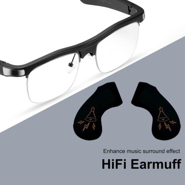 Smart Bluetooth Audio Glasses: 2in1 Photochromic & Blue Light Protection - Image 6