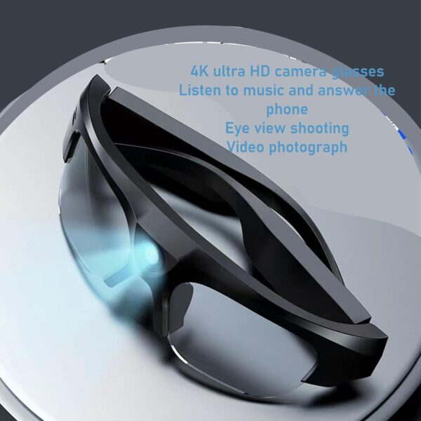 VGEBY Smart Camera Glasses: 2K Video, 48hr Battery, Bluetooth 5.0 - Image 7