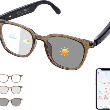AI Translation Glasses for Women: 165 Languages & UV Protection