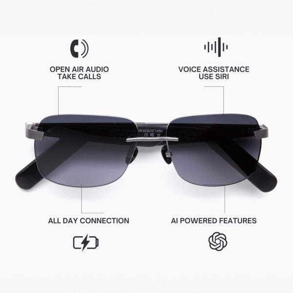 Eddie Bauer Smart Glasses - Bluetooth Horizon Green - Image 2