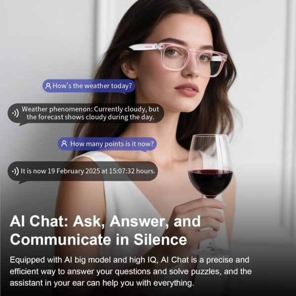 Smart Translation Glasses: 160+ Languages, Photochromic Lenses - Image 5