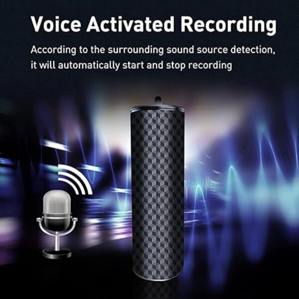 Digital Voice Recorder 64GB Audio Activated with Magnetic Playback - Image 4
